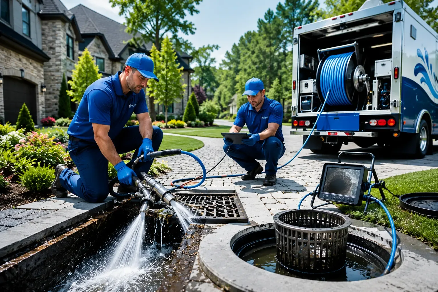 Local outdoor drain cleaning professionals in Dunbar, PA